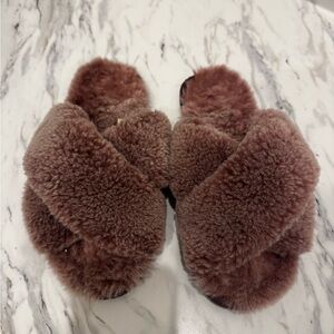 Emu Women's Slippers in Brown